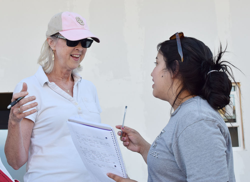 Dona Roman, left, is directing her final Theatre of the Big Bend production.-Courtesy photo