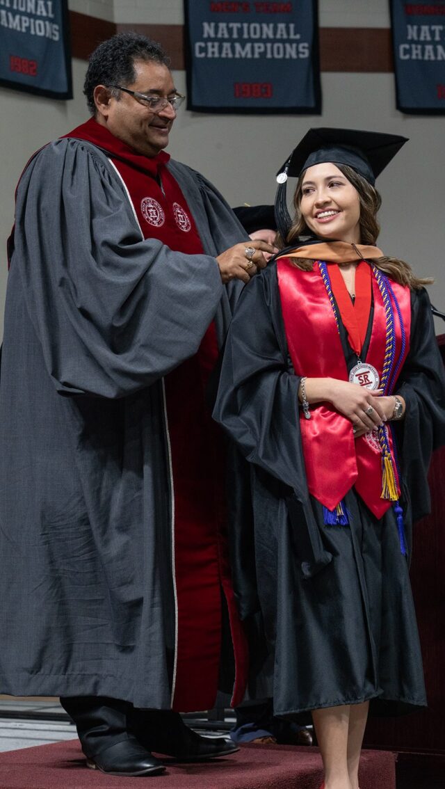 From student to ✨graduate✨

Visit the “SRSU Photos on Flickr” link in our bio to view photos and relive the big day.
__________

Graduation, Commencement, Spring 2026, Alumni, Alpine, Eagle Pass, Del Rio, Uvalde, Brand ‘Em Lobos, The Frontier University of Texas, Sul Ross State University
