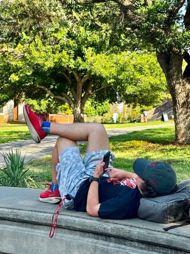 Now it’s Friday - go relax and touch some grass, Lobos. 🐺🌳
__________

Campus Vibes, Student Life, Friday, Brand ‘Em Lobos, The Frontier University of Texas, Sul Ross State University