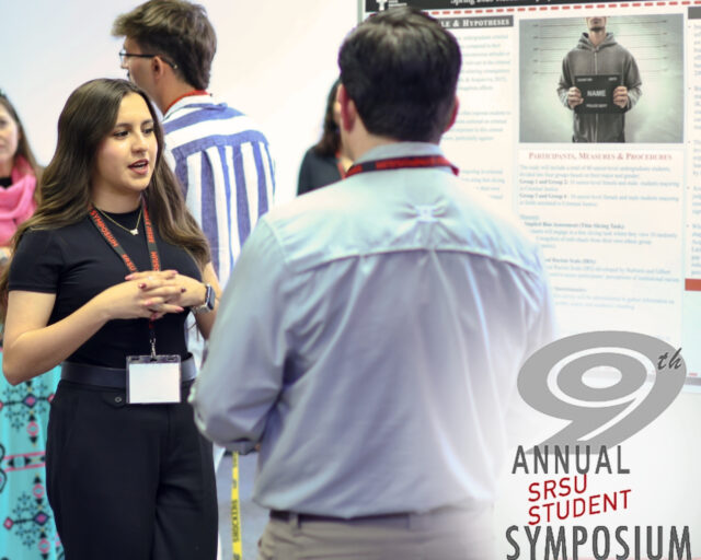9th Annual SRSU Student Symposium | April 9-10 | Free Admission

Students from all SRSU campuses and varying academic disciplines will share their research projects via presentations and posters. 

Thursday, Apr. 9 – Virtual Symposium | Keynote from Dr. Masahiro "Masa" Ohnishi, SRSU Alum | Online Presentations.

Friday, Apr. 10 – In-Person Symposium at the Espino Conference Center | Keynote from Dr. Martin Urbina, Distinguished Professor of Criminal Justice and SRSU 2024 Outstanding Scholar.