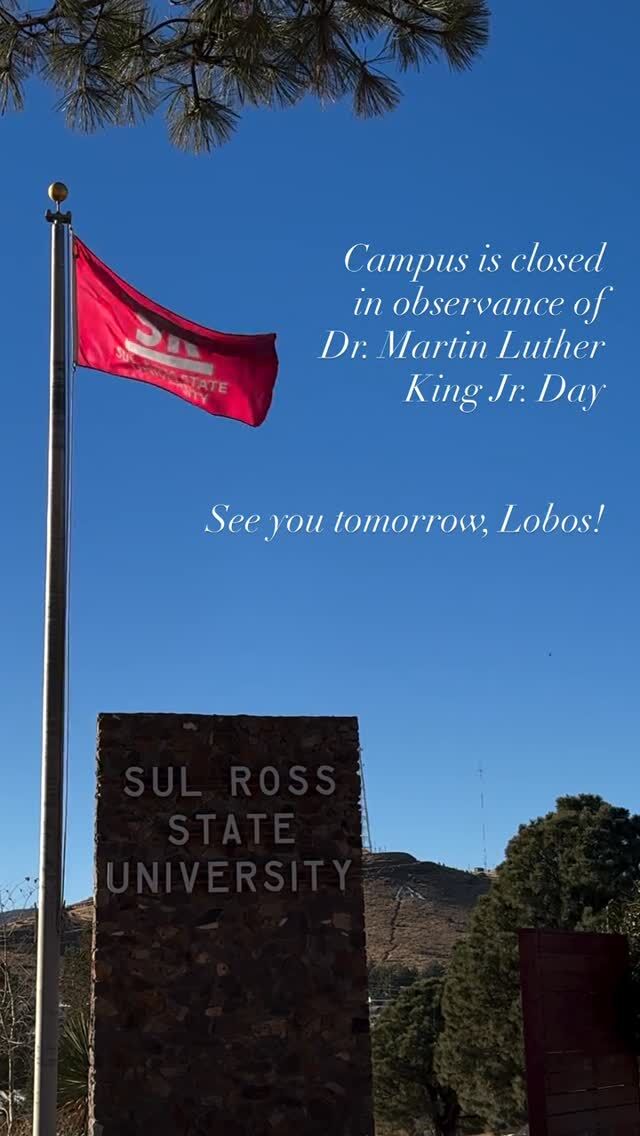 All campuses are closed today in observance of Dr. Martin Luther King Jr. Day.